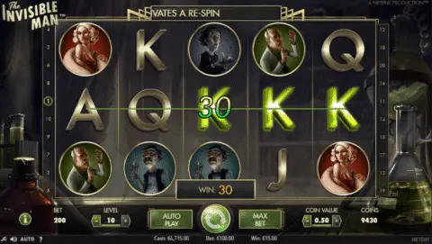 play The Invisible Man slot