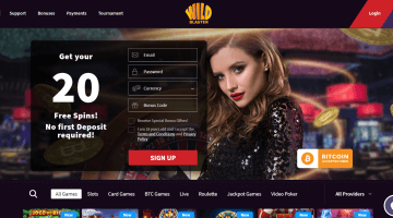 Wildblaster Casino Free Spins No Deposit