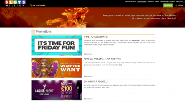 slotsmillion casino promotions