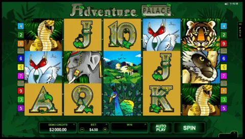 Adventure Palace Hd Slot Game