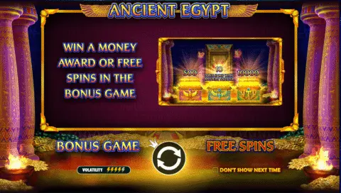 Ancient Egypt Slot Game