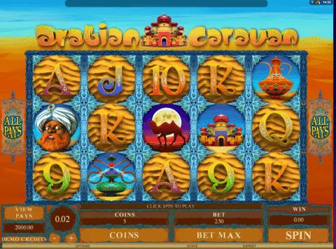 Arabian Caravan Slot Game