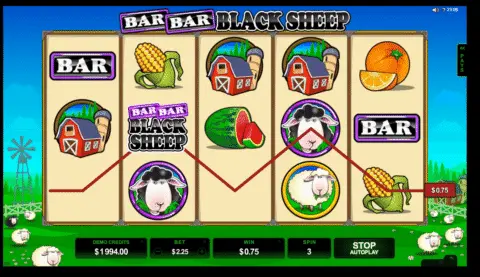 Bar Bar Black Sheep Slot Game Free Spins