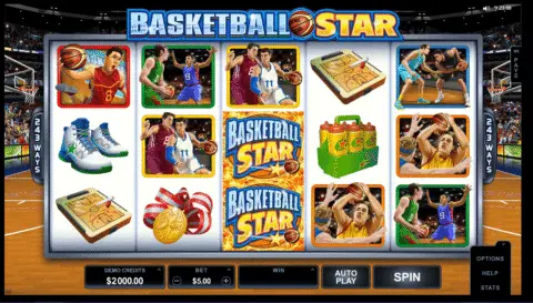 Basketball Star Slot Game