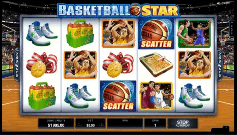 Basketball Star Slot Game Free Spins