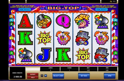 Big Top Slot Game