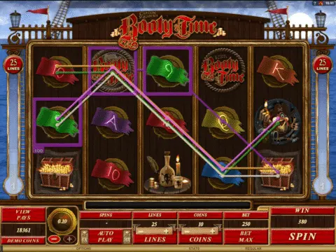 Booty Time Slot Game Free Spins