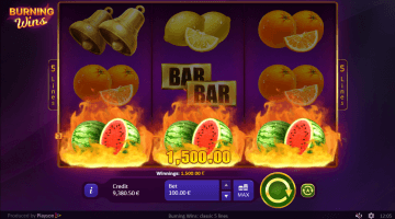 Burning Wins Slot Game