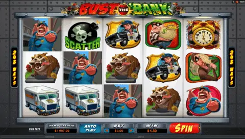 Bust The Bank Slot Game