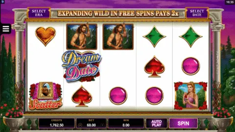 Dream Date Slot Game Free Spins