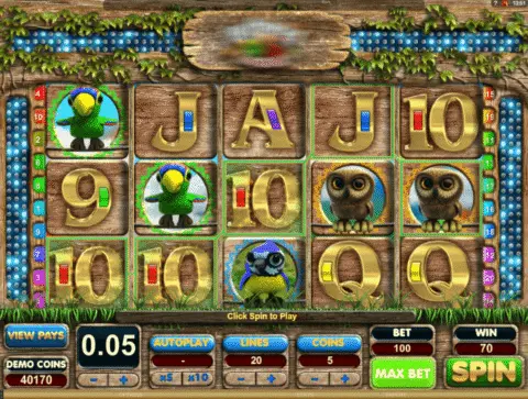 Feathered Frenzy Slot Game Free Spins