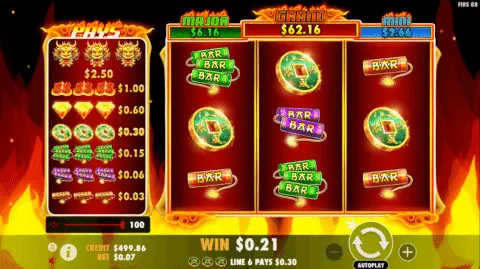 Fire 88 Slot Game