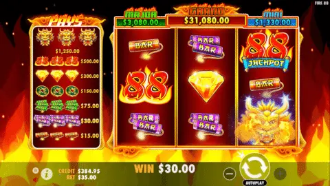 Fire 88 Slot Game Free Spins