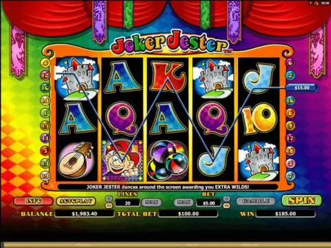 Joker Jester Slot Game Free Spins
