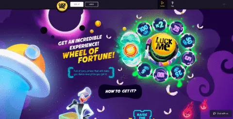 Luckme Casino Wheel Of Fortune Bonus