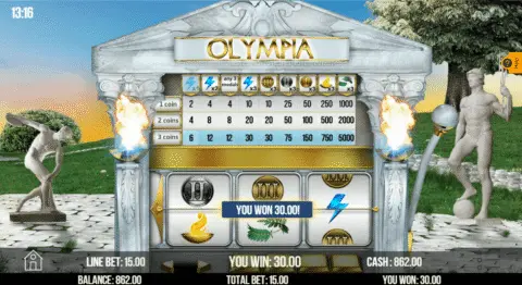 Olympia Slot Slot Game Free Spins