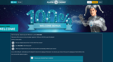 Platin Casino Promotions