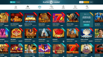 Platin Casino Slot Games