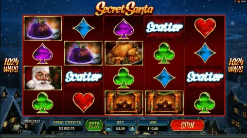 Secret Santa Slot Game Free Spins
