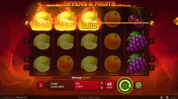Sevens & Fruits Slot Game