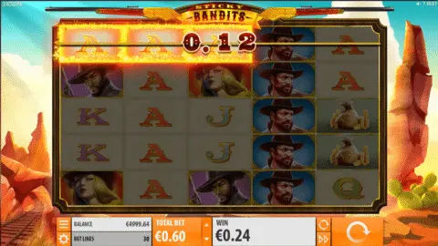 Sticky Bandits Slot Game
