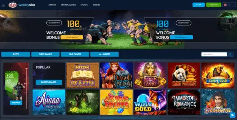 Webby Slots Casino Free Spins