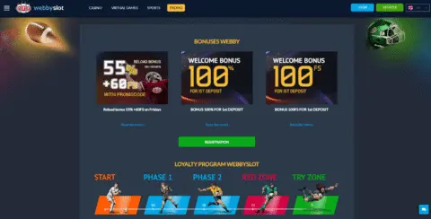 Webby Slots Casino Promotions