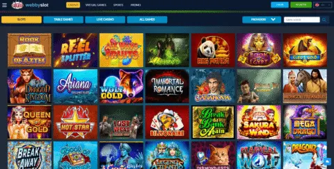 Webby Slots Casino Slot Games