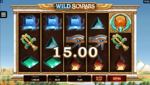 Wild Scarabs Slot Game Free Spins
