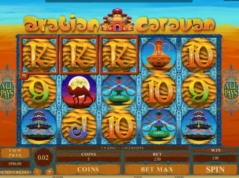 Play Arabian Caravan Slot