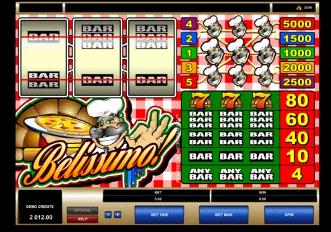 Play Belissimo! Slot