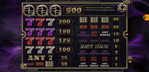 Play Booming Bars Slot
