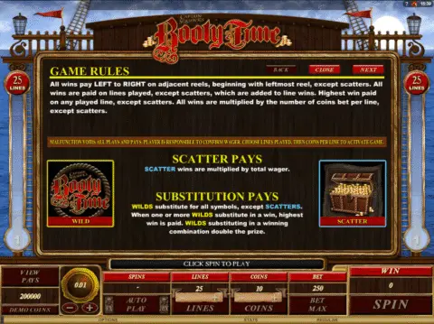 Play Booty Time Slot