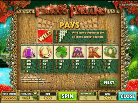 Play Faeries Fortune Slot