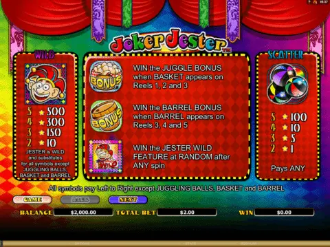 Play Joker Jester Slot