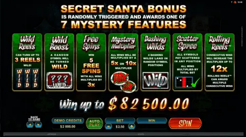 Play Secret Santa Slot