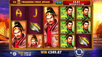 3 Kingdoms Battle Of Red Cliffs Slot Game