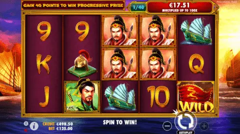 3 Kingdoms Battle Of Red Cliffs Slot Game Free Spins