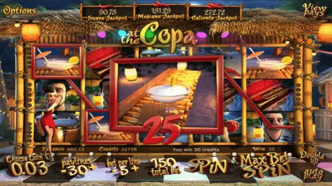 At The Copa Slot Game