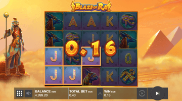 Blaze Of Ra Slot Game