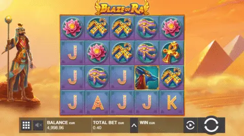 Blaze Of Ra Slot Game Free Spins