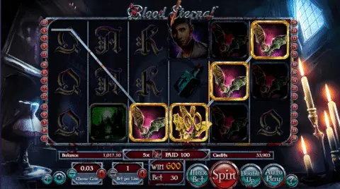 Blood Eternal Slot Game Free Spins