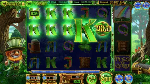 Charms And Clovers Slot Game