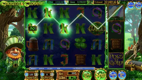 Charms And Clovers Slot Game Free Spins