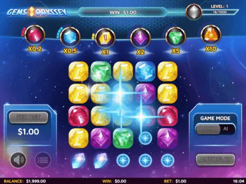 Gems Odyssey Slot Game Free Spins