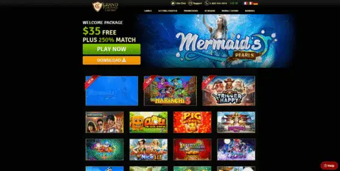 Grand Fortune Casino Free Spins Bonus