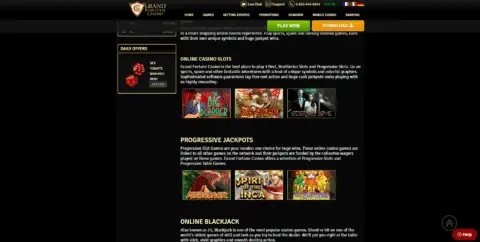 Grand Fortune Casino Slot Games