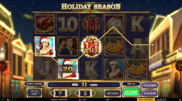 Holiday Season Slot Game