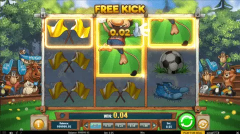 Hugo Goal Slot Game