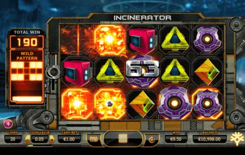 Incinerator Slot Game Free Spins